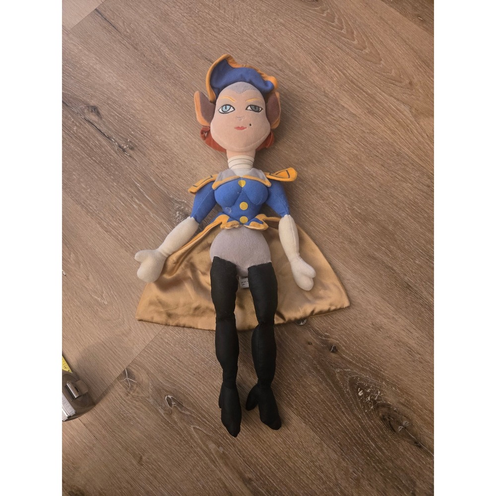 Disney Store Treasure Planet Captain Amelia Plush Doll 18 Inch Rare Vintage